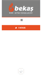 Mobile Screenshot of bekas.com.tr